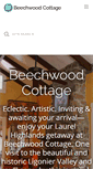 Mobile Screenshot of beechwoodcottageligonier.com